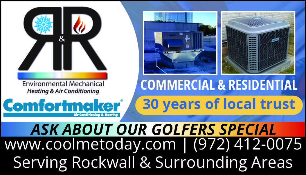 R&R Environmental Mechanical - Commercial and Residential HVAC - 30 years of local trust - Serving Rockwall and surrounding areas - 972-412-0075