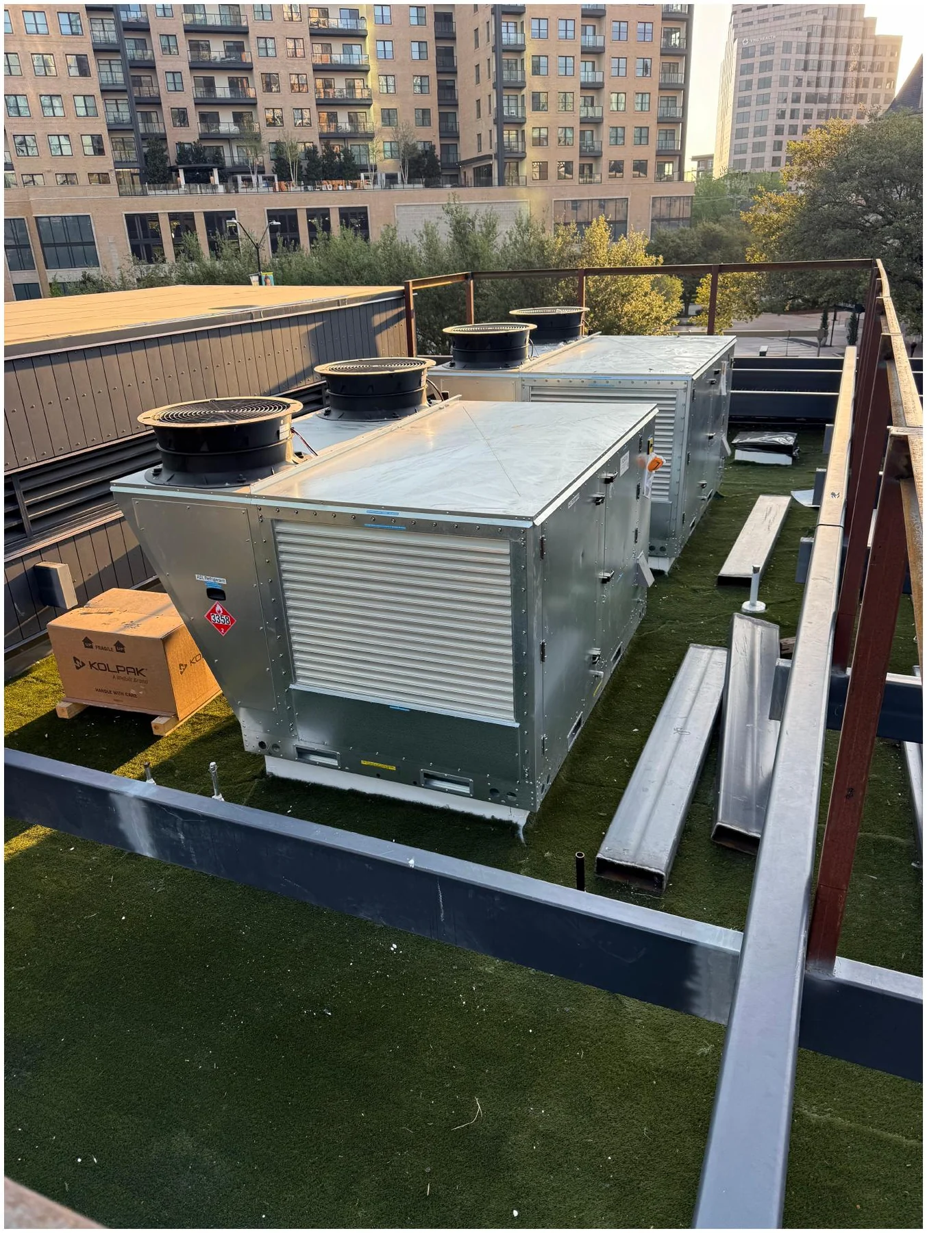 RTU equipment installation